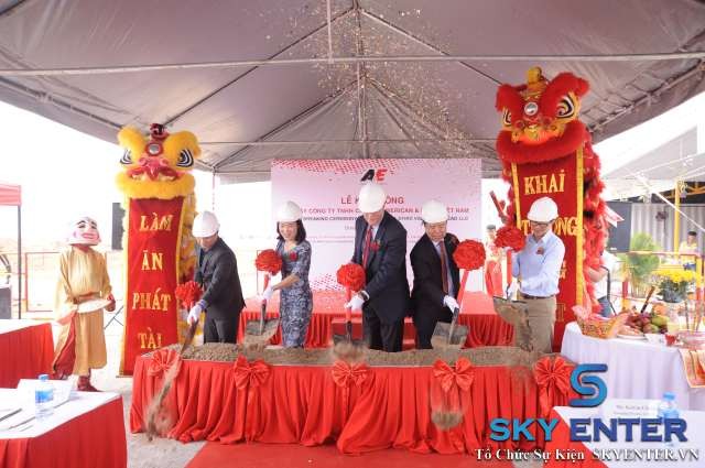 Tổ Chức Sự Kiện Khởi Công